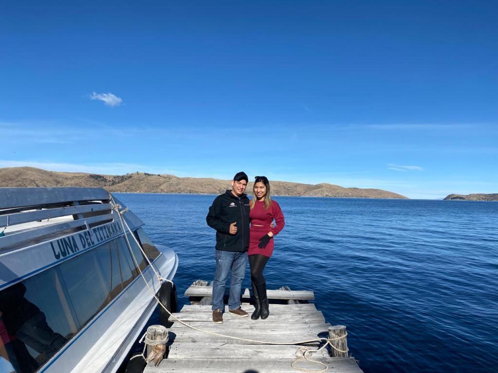 فندق Hostal Luna Del Titikaka En Isla De La Luna Bolivia المظهر الخارجي الصورة