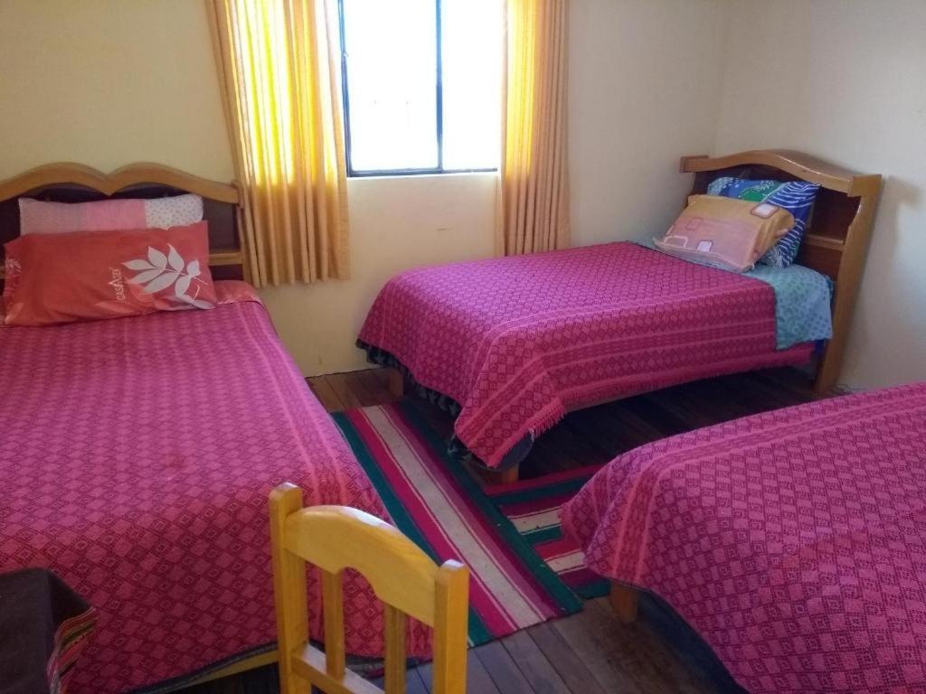 فندق Hostal Luna Del Titikaka En Isla De La Luna Bolivia المظهر الخارجي الصورة