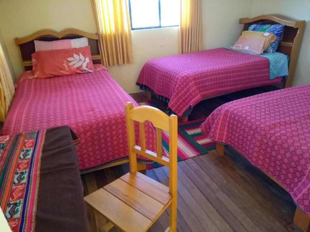 فندق Hostal Luna Del Titikaka En Isla De La Luna Bolivia المظهر الخارجي الصورة